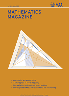 Mathematics Magazine June 2018