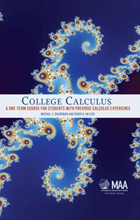 College Calculus: A One-Term Course for Students with Previous Calculus Experience