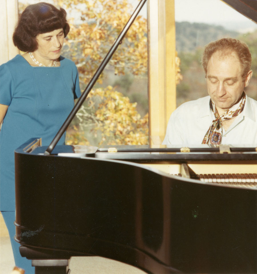 Reba and Leonard Gillman 1971