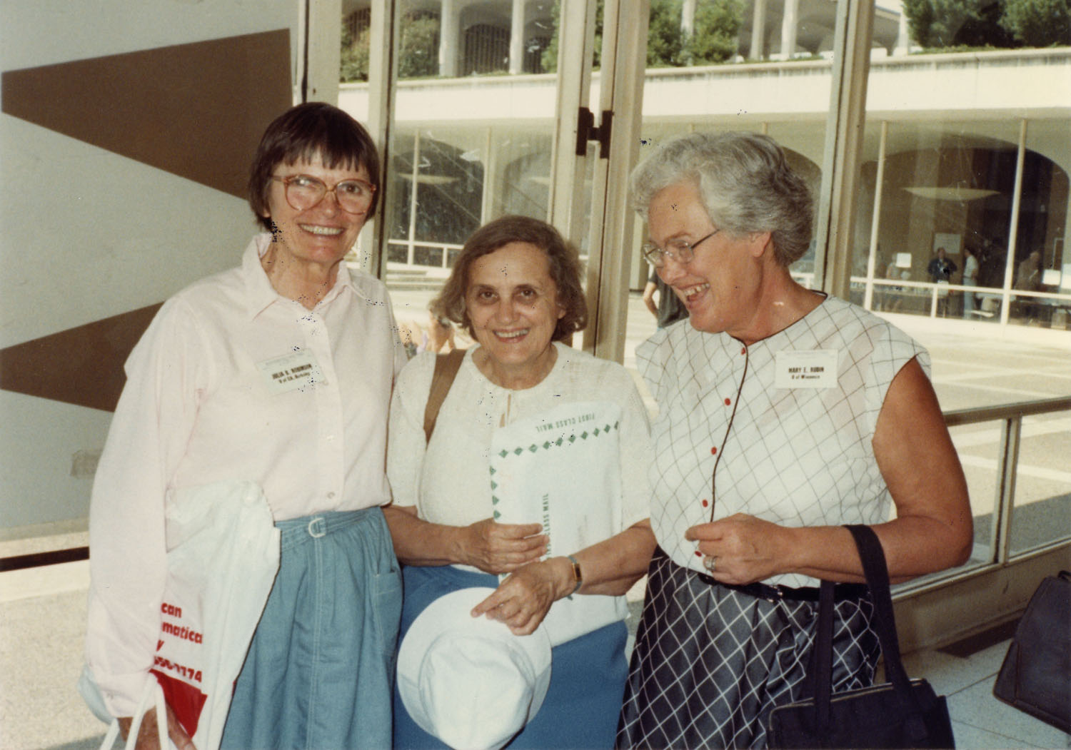 Julia Robinson, Lisl Gaal, and Mary Ellen Rudin