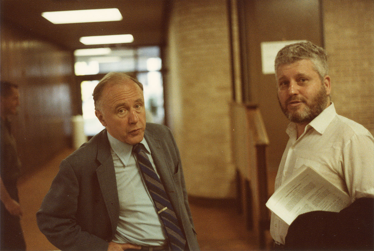 John Wheeler and Arthur Komar