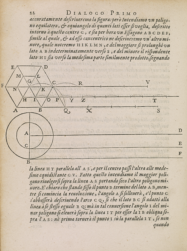 Page 22 of Galileo's 1638 Two New Sciences.