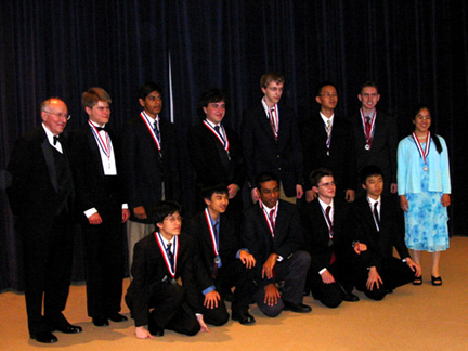 Team with Medals