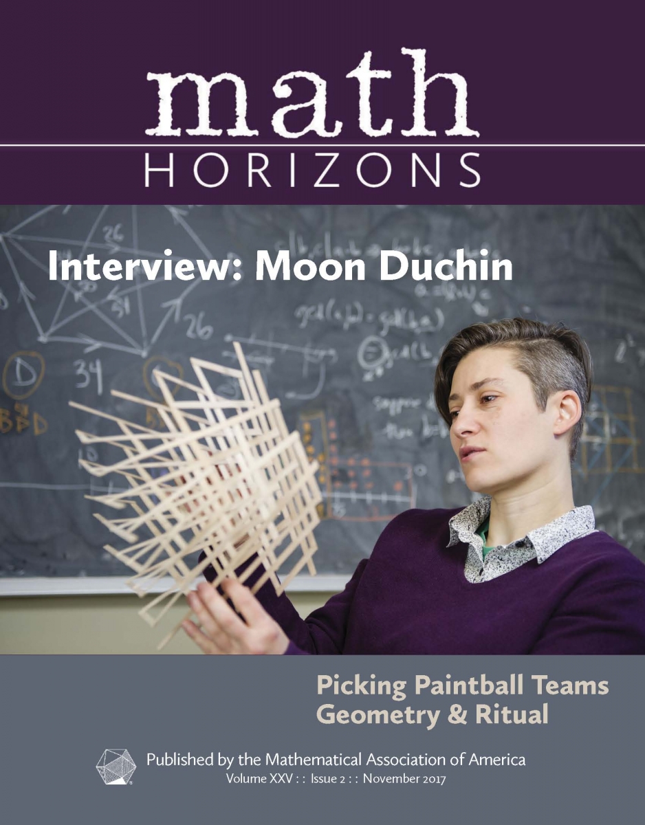 Math Horizons November 2017 Cover
