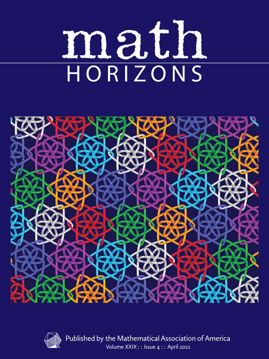 Math Horizons April 2022 Cover