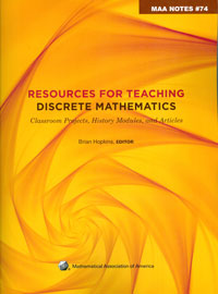 Resources for Teaching Discrete Mathematics