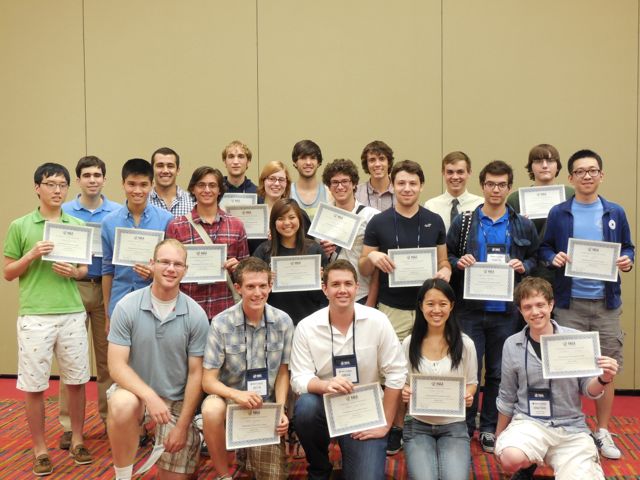 MathFest 2014 Student Paper Session Winners