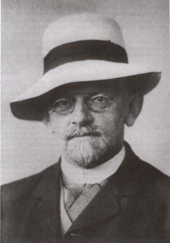 Portrait of David Hilbert