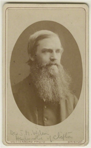Portrait of J. M. Wilson around age 40.