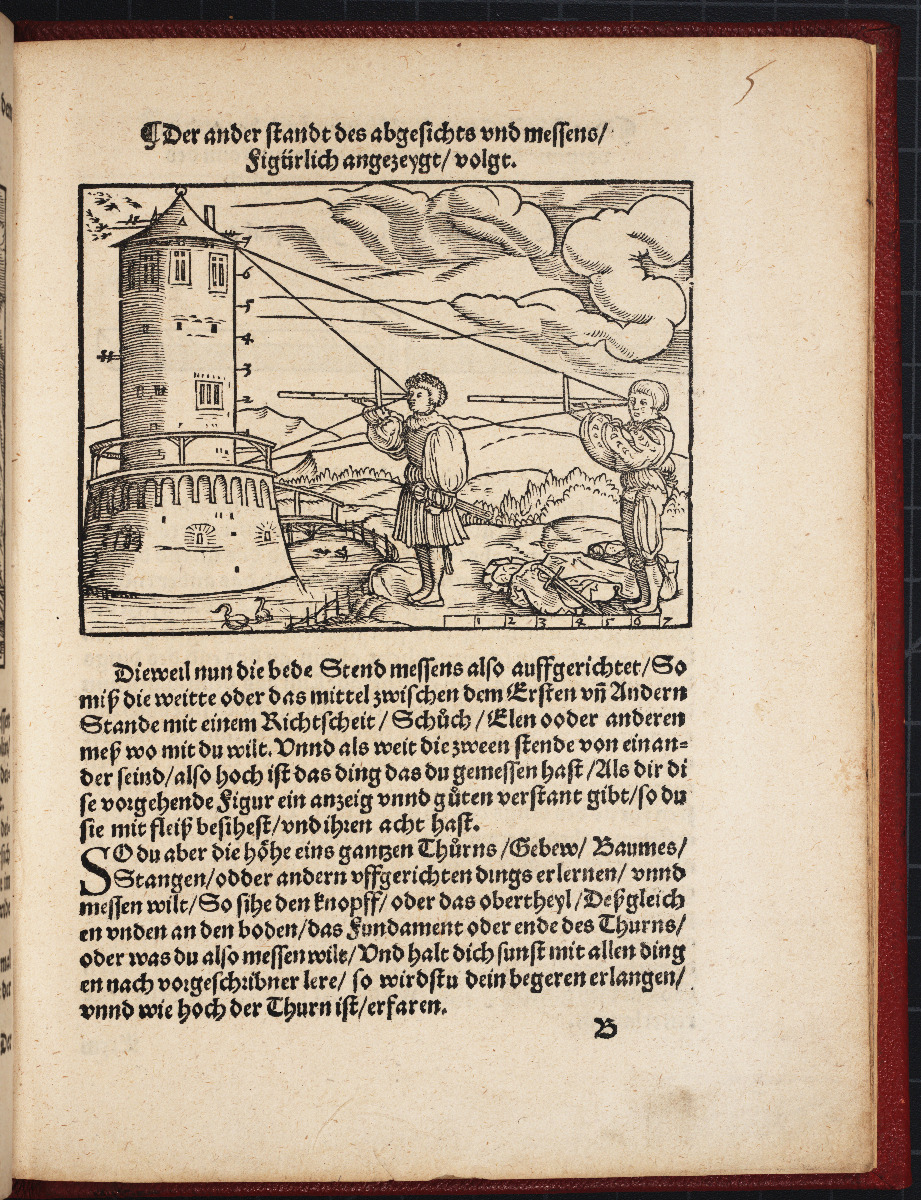 Page 23 of Jacob Köbel's 1535 Geometrei.
