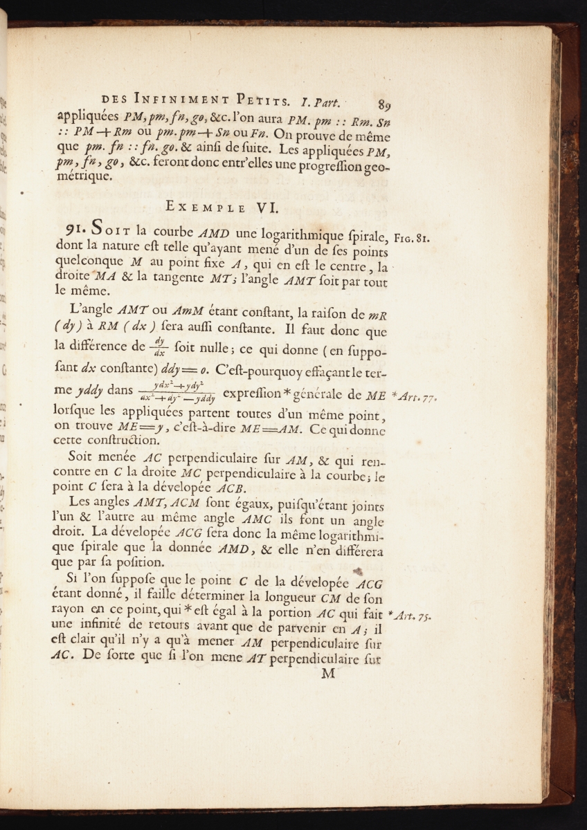 Page 89 of l'Hospital's 1696 calculus textbook.