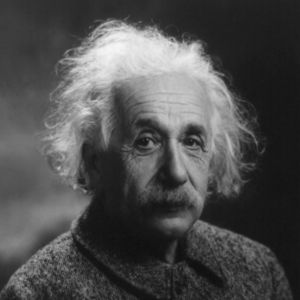 Portrait of Albert Einstein from Convergence's Portrait Gallery.