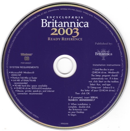 Encyclopedia Britannica, 2003.