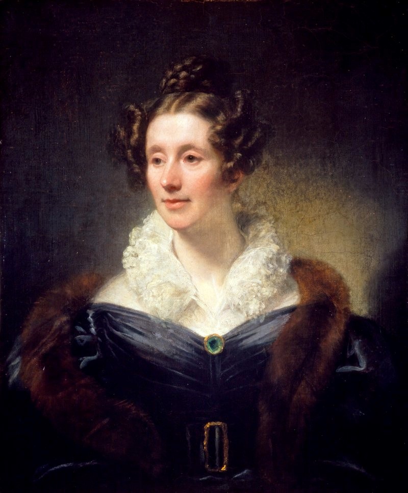 Portrait of Mary Somerville.