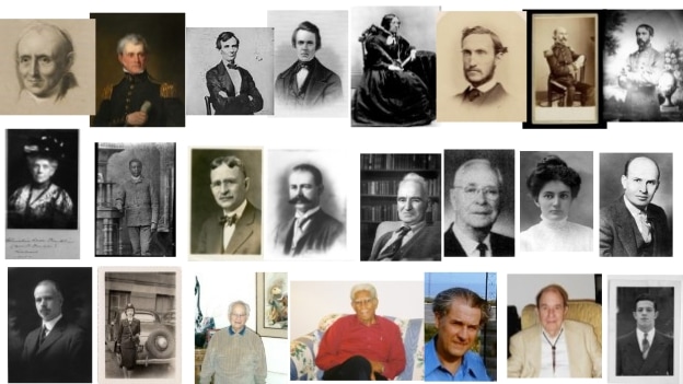 Collage of the subjects of Republic of Numbers.