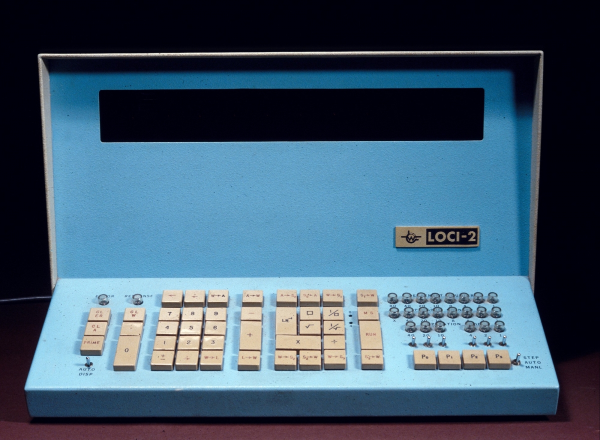 Wang LOCI-2 Desktop Programmable Calculator, circa 1965