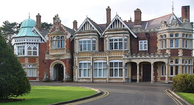 Photograph of Bletchley Park mansion