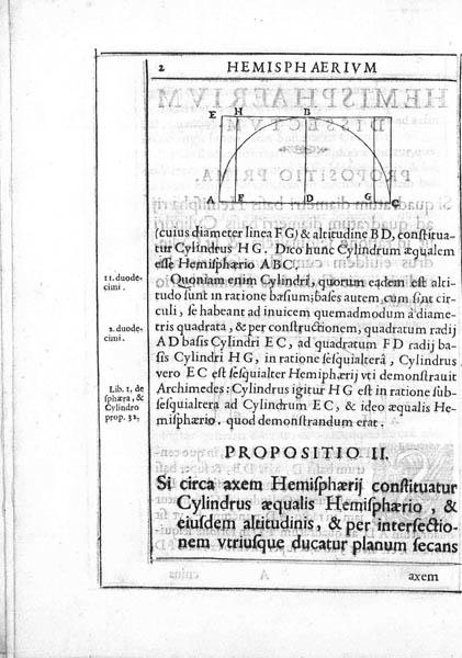 Page 2 from Richard White's 1648 Hemisphaerum Dissectum.