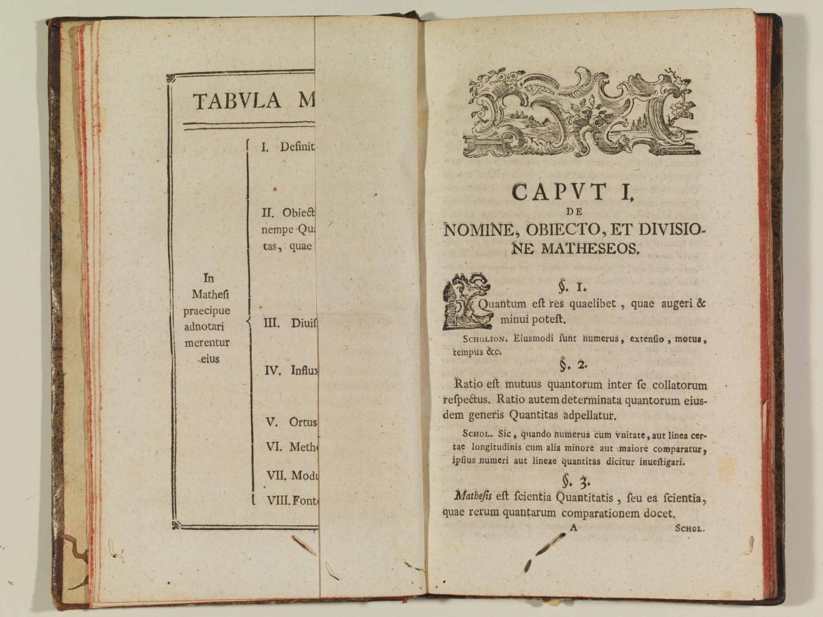 Definitions from Johann Baptist Roppelt's 1777 Introdvctio in mathesin.