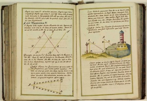 Material on surveying in Johann Baptist Roppelt's 1772 Geometria Theoretica et Practica.