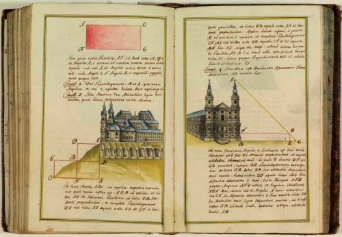 Material on measurement from Johann Baptist Roppelt's 1772 Geometria Theoretica et Practica.