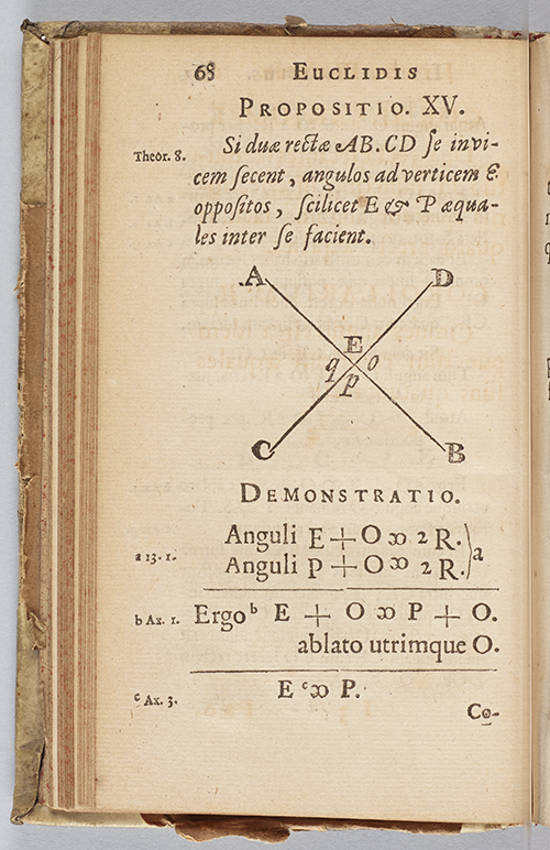 Page 68 from Euclidis Elementorum by Henrik Coets, 1692