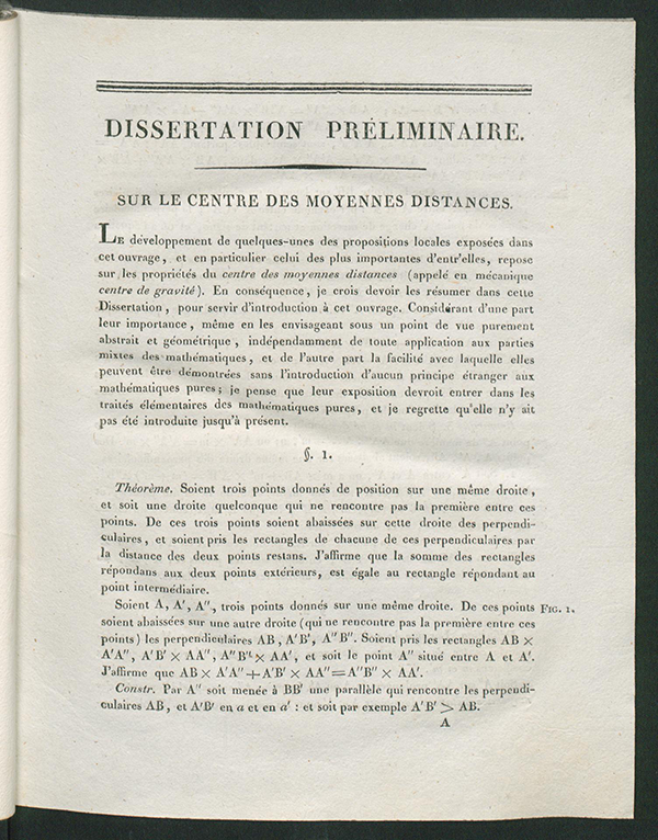 Page 1 of Élémens d’analyse géométrique et d’analyse algébrique by Simon L'Huilier, 1809