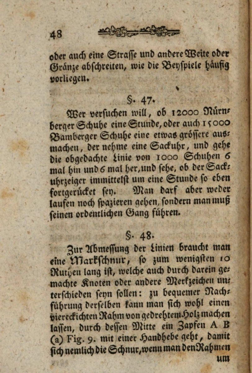 Page 48 from Johann Baptist Roppelt's 1775 Praktische Abhandlung.
