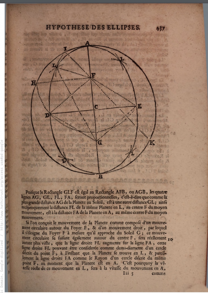 Page 437 from Jacques Ozanam’s 1691 mathematical dictionary.