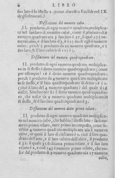 Page 2 from Rafael Bombelli's 1572 L'algebra parte maggiore dell'arimetica divisa in tre libri.