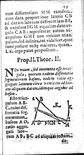 Page 19 from from Problemata sex à Leidensi quodam surveyor Christophoro Sadlerio.