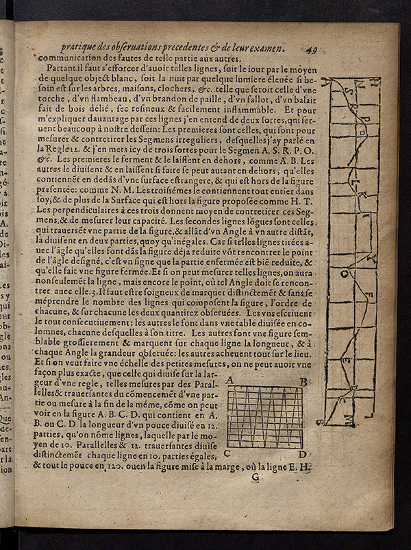 Page 49 of L’Arithmétique et la Géométrie Pratique by Jean François, 1657