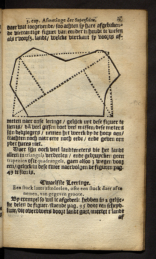 Page 93 of  Manuale arithmetice et geometrie practice by Adriaan Metius, 1634