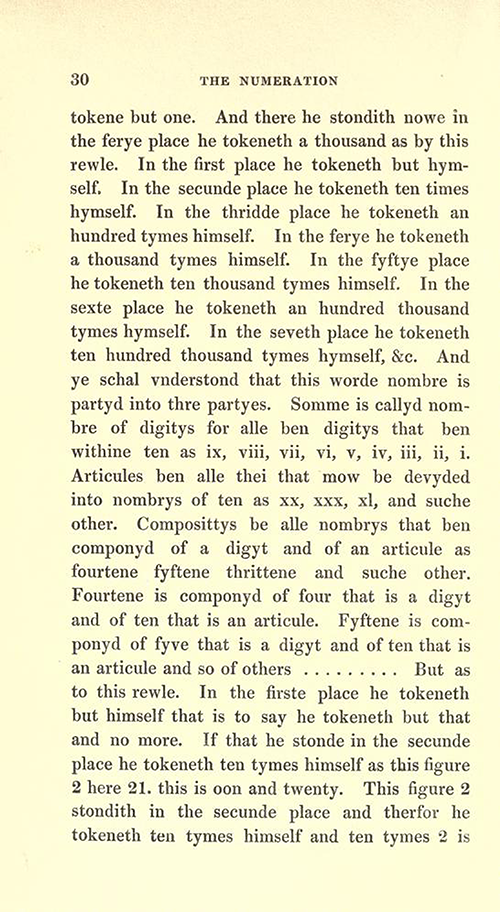 Page 30 of Rara Mathematica by James Halliwell, 1839