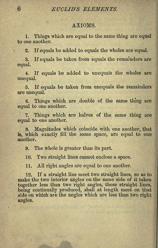 Page 6 of The Elements of Euclid by Isaac Todhunter, 1872