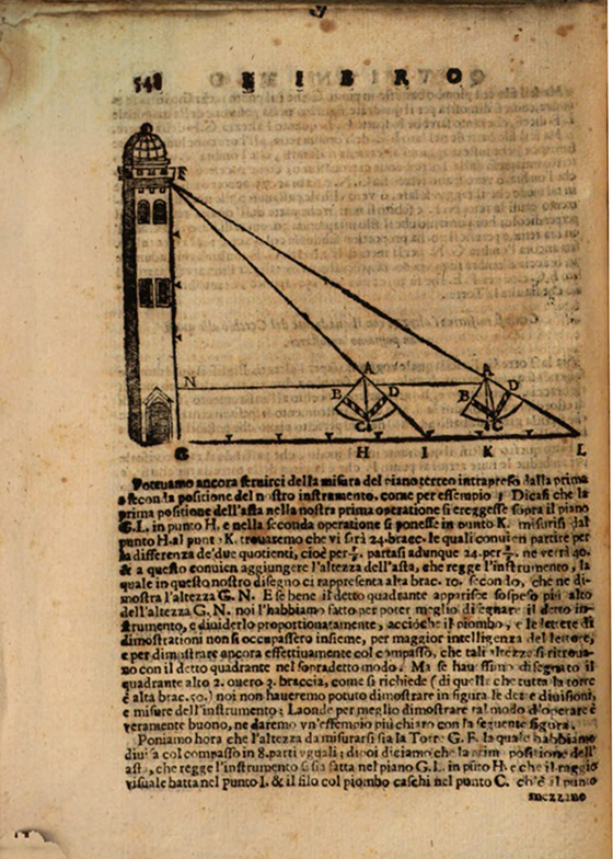 Page 548 of Pratica d’arithmetica e geometria by Lorenzo Forestani, 1682