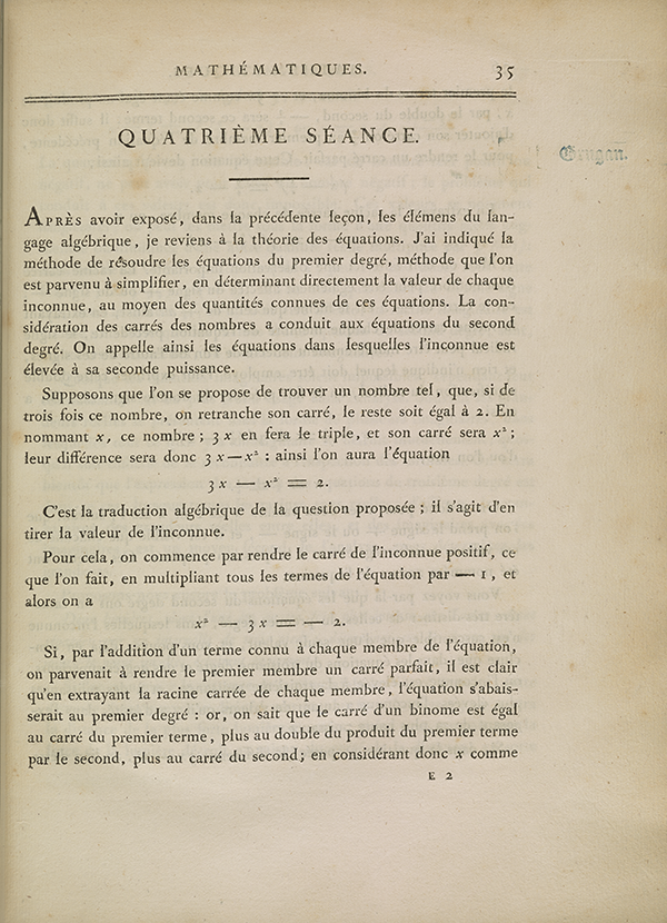 Page 35 of 1812 Journal de L'Ecole Polytechnique.