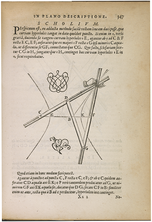 Page 347 of Van Schooten's 1657 Mathematical Exercises.